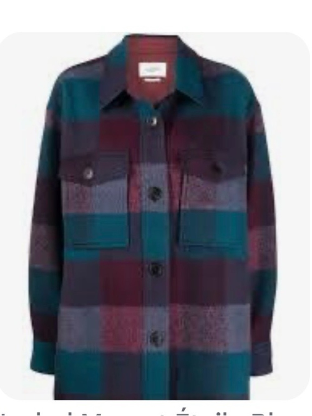 ISABEL MARANT ETOILE Harveli Jacket Oversized